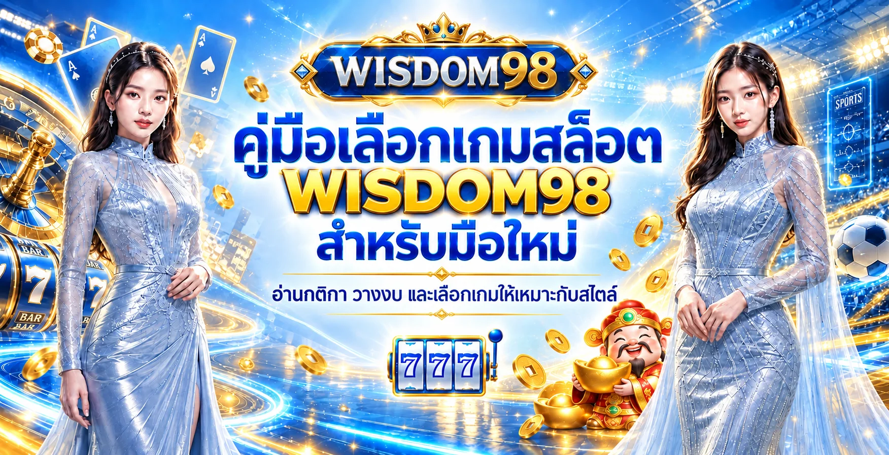 WISDOM98 คู่มือเลือกเกมสล็อตสำหรับมือใหม่